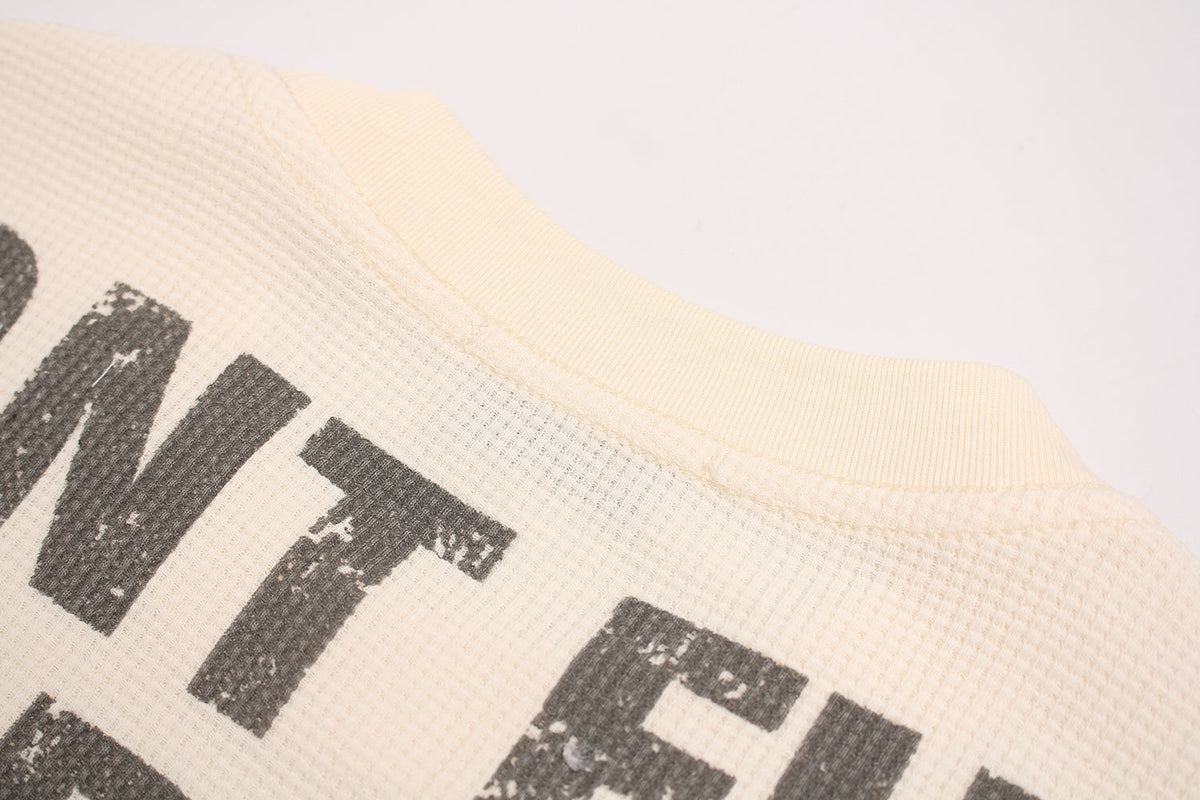 Madxmarx “Copycat Statement Waffle Tee”