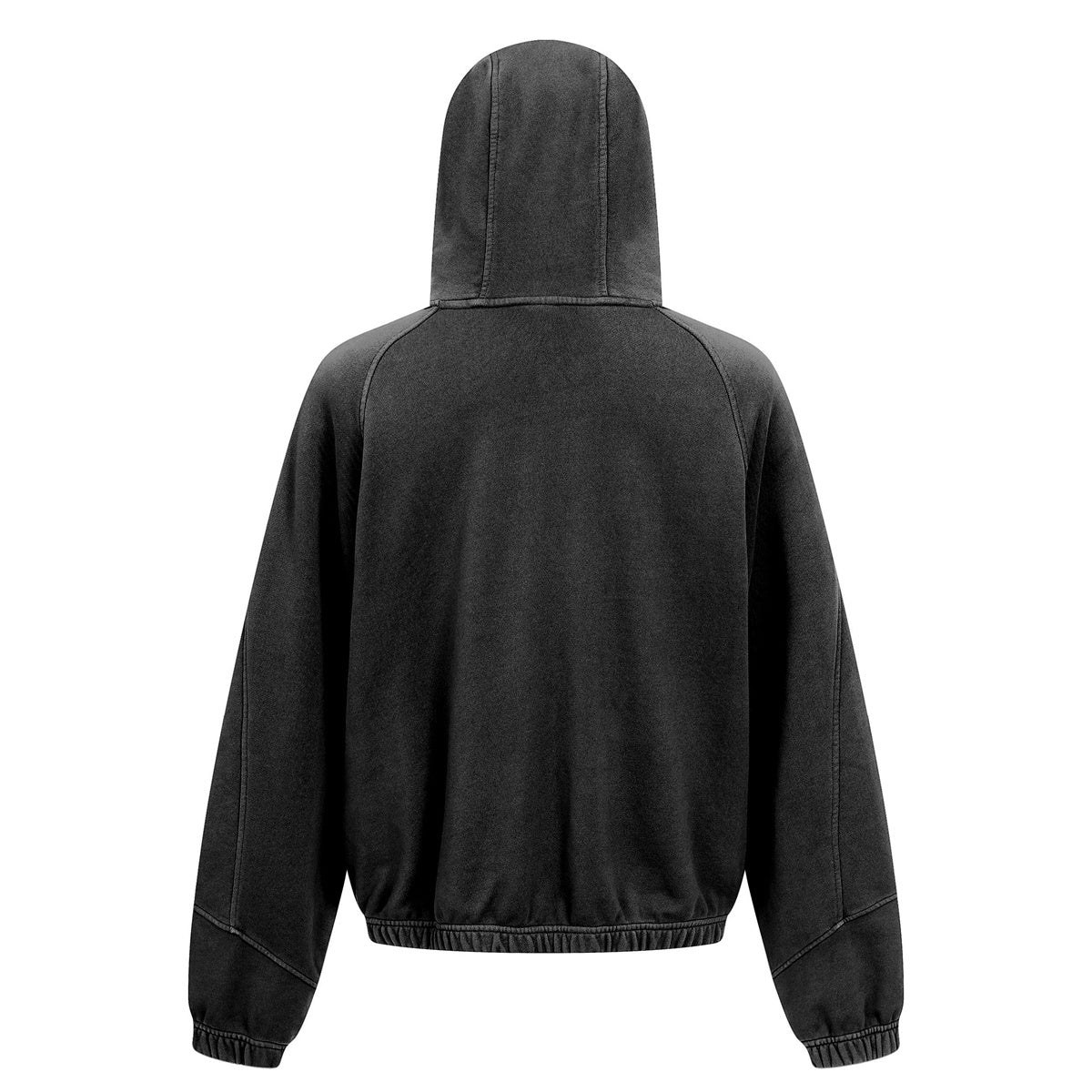 Madxmarx Curved-Seam Full-Zip Hoodie