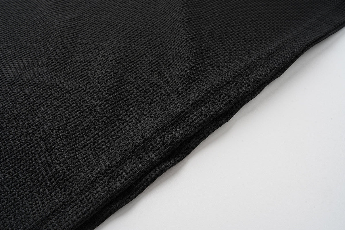 Madxmarx Retro Henley Long Sleeve Tee