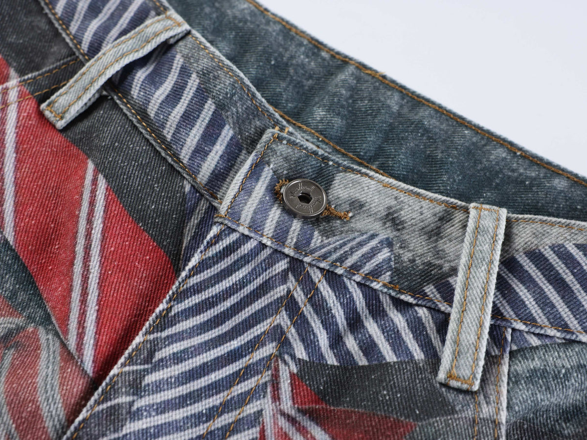 Madxmarx “Tie Riot Balloon Jeans”