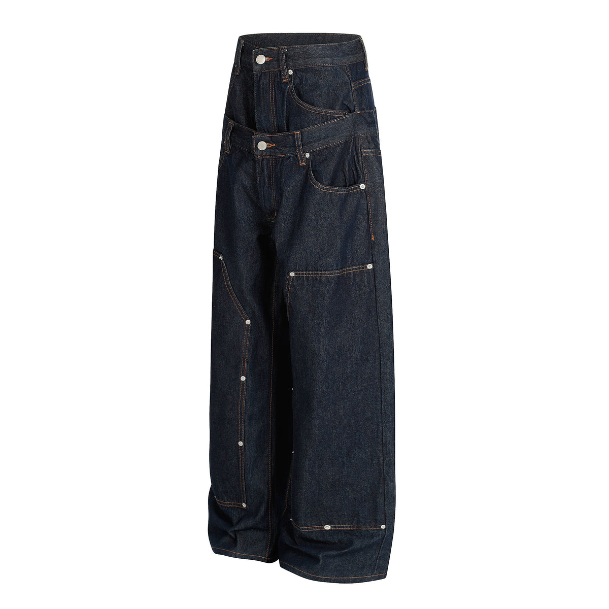 Madxmarx Double-Waist Workwear Jeans