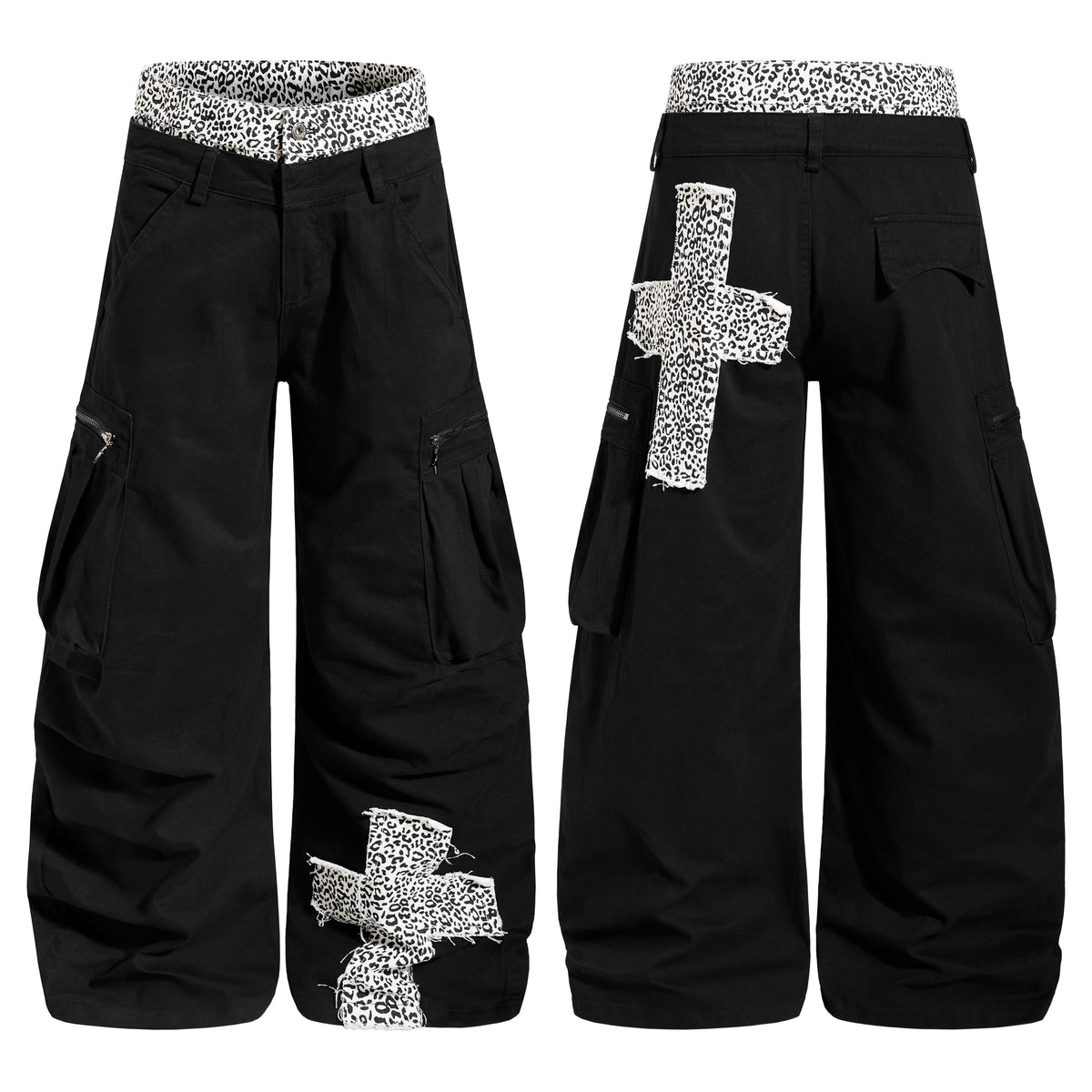 Madxmarx Leopard Cross Utility-Hose