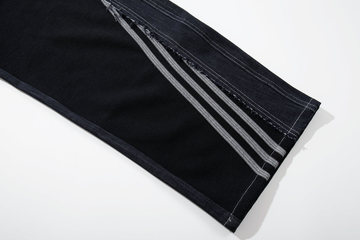 Madxmarx Hybrid-Panel-Hose mit weitem Bein