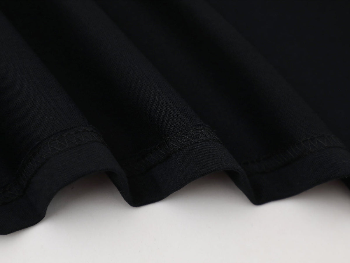 Madxmarx Layered Graphic Long Sleeve Polo
