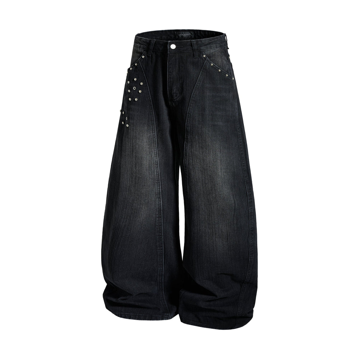 Madxmarx „Studded Panel Denim Jeans“