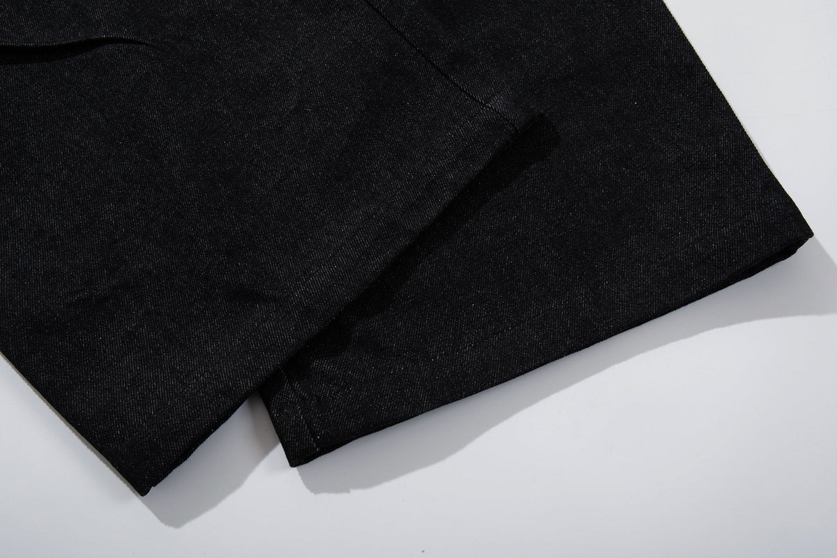 Pantalon en jean large à empiècements Madxmarx