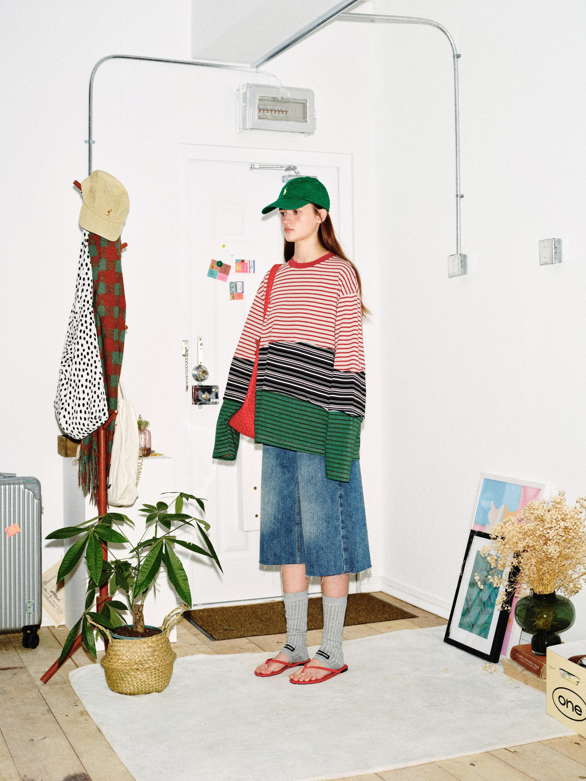 Madxmarx Striped Long Sleeve Tee
