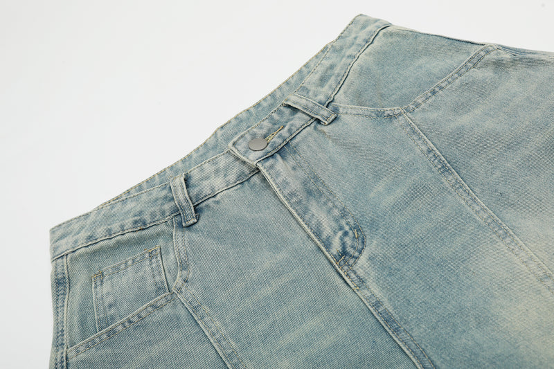 Pantalones de mezclilla Madxmarx de corte curvo