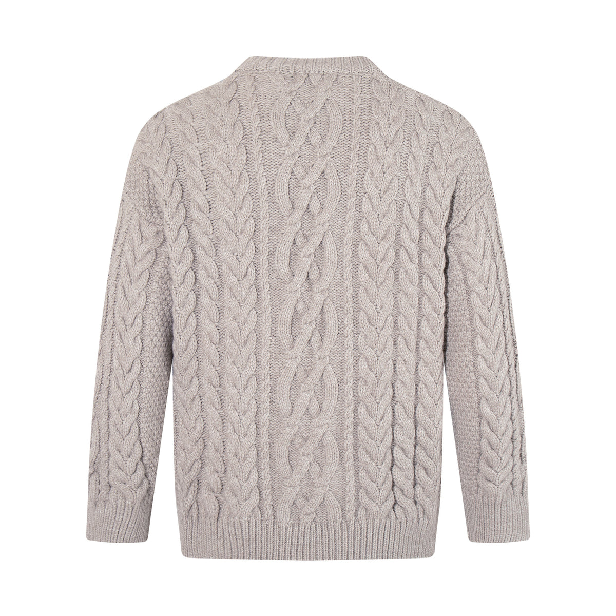 Madxmarx Argyle Cable Knit Sweater
