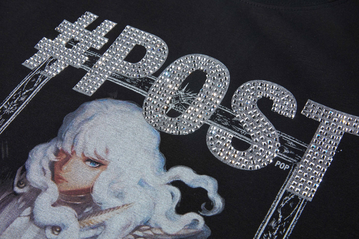 Madxmarx Graphic Angel Print T-Shirt