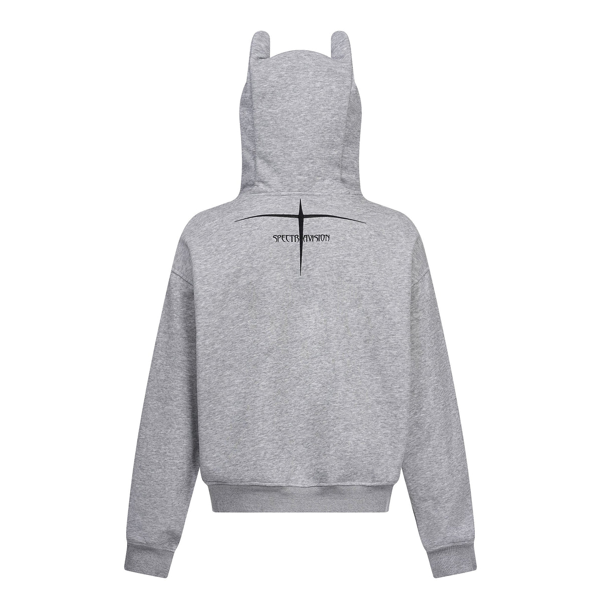 Madxmarx Devil-Ear Zip Hoodie