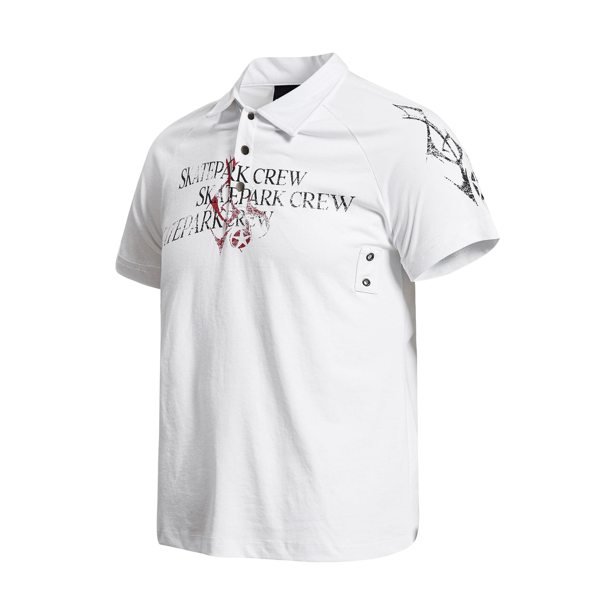 Madxmarx “Skatepark Crew Distressed Polo”