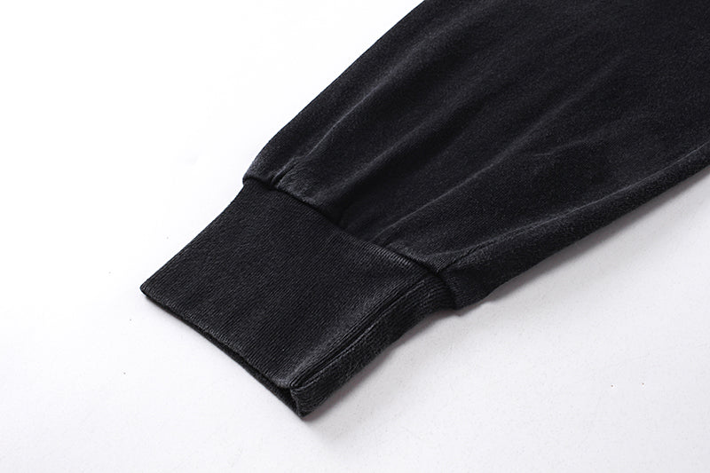 Madxmarx Gradient Washed Graphic Long Sleeve Tee