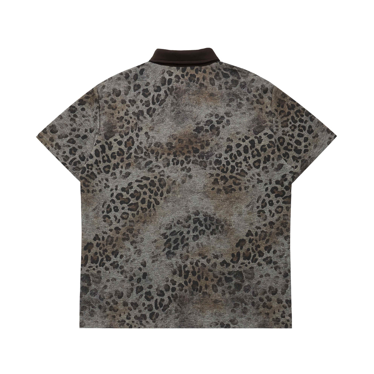 Madxmarx Leopard Gothic Polo Tee