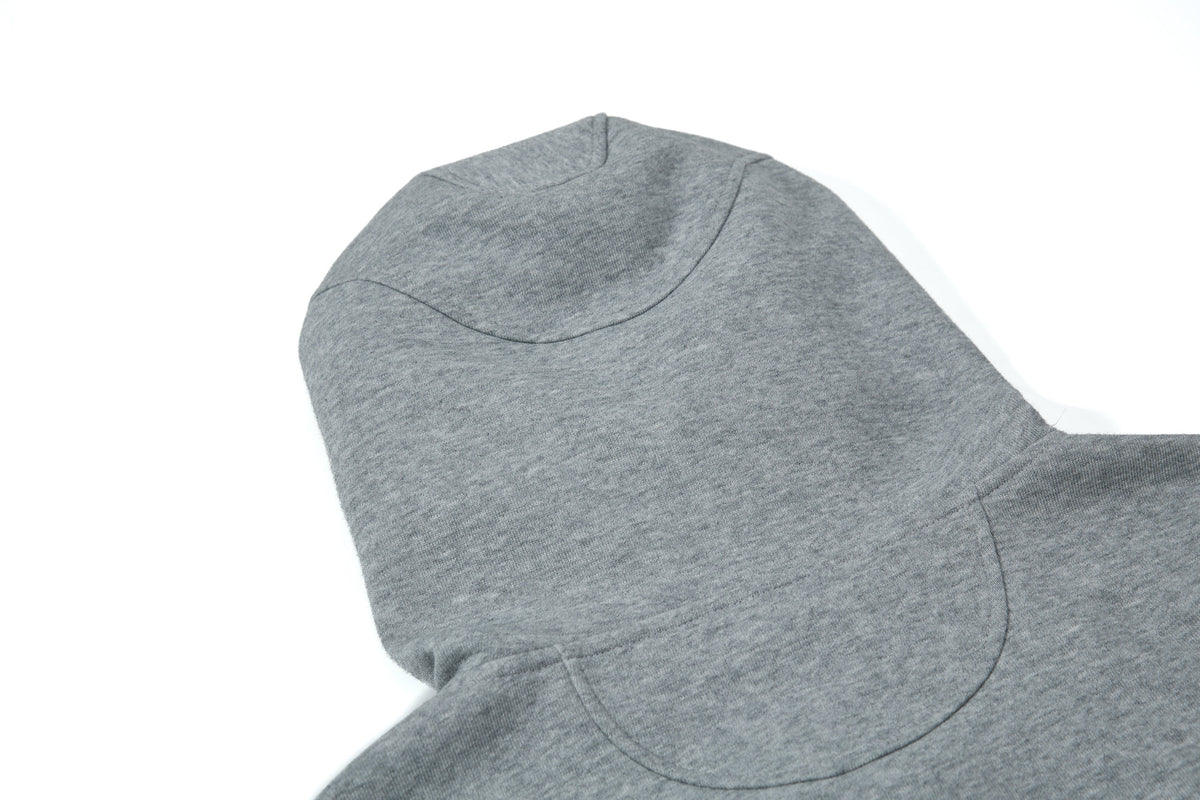 Madxmarx Curved Panel Full-Zip Hoodie