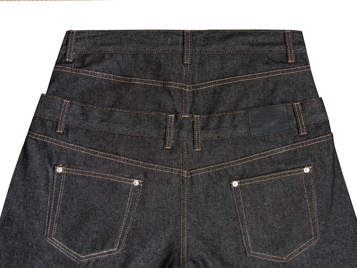 Madxmarx Double Waist Panel Wide-Leg Jeans