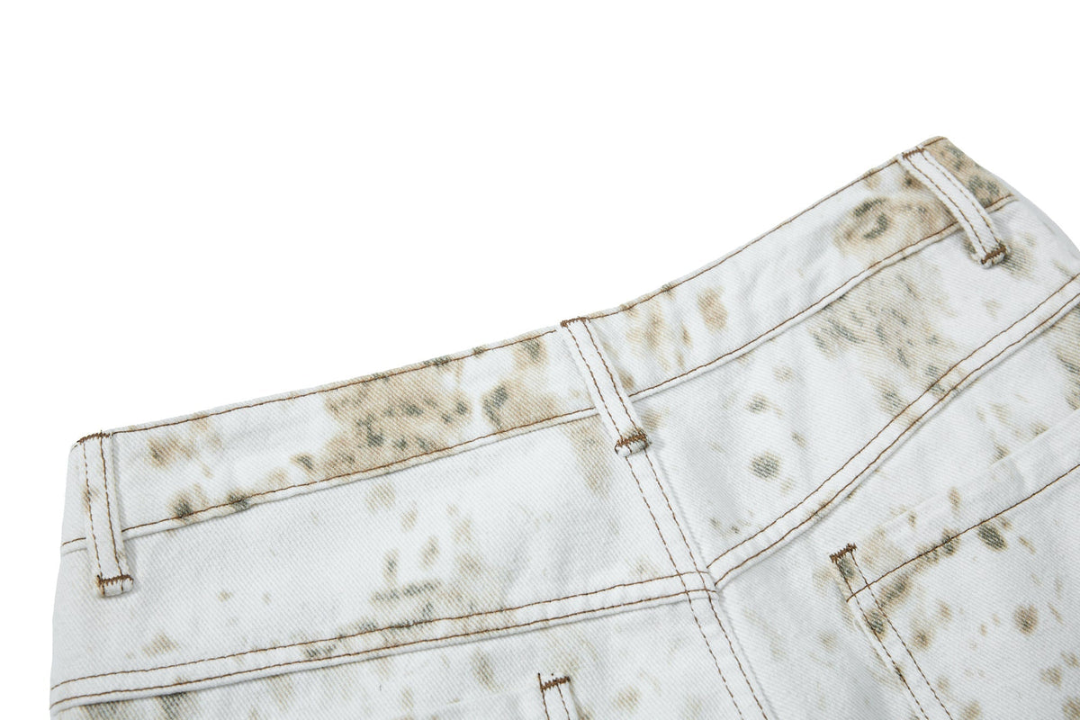 Jeans Madxmarx Vintage à effet éclaboussures