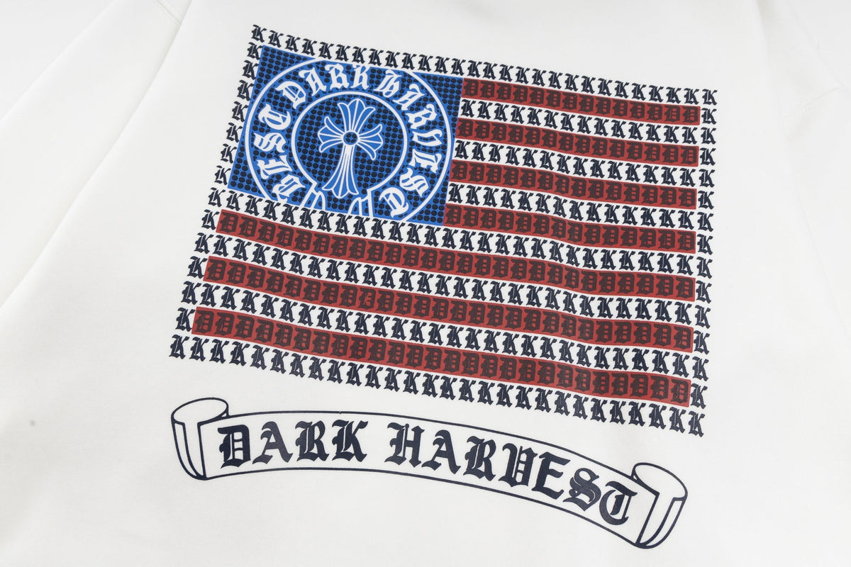 Madxmarx Flag Graphic Hoodie