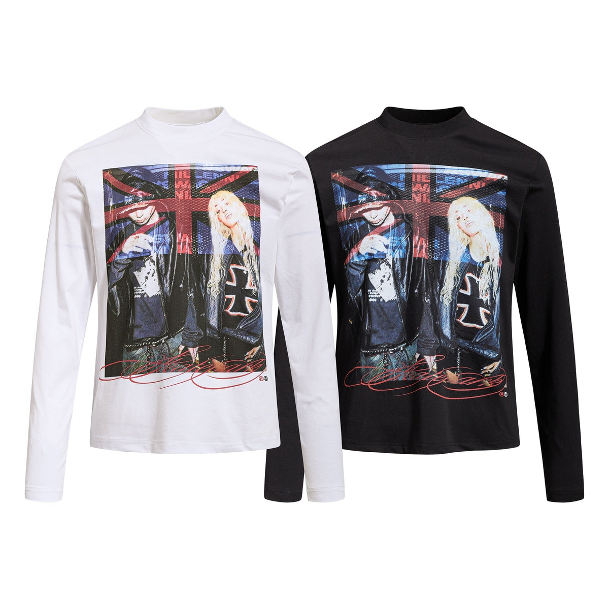 Madxmarx Union Photo Graphic Long Sleeve Tee