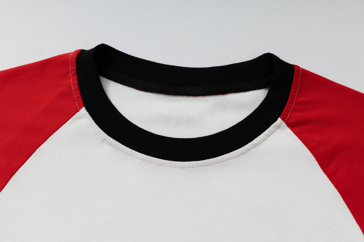 Madxmarx Graphic Raglan Long-Sleeve T-Shirt