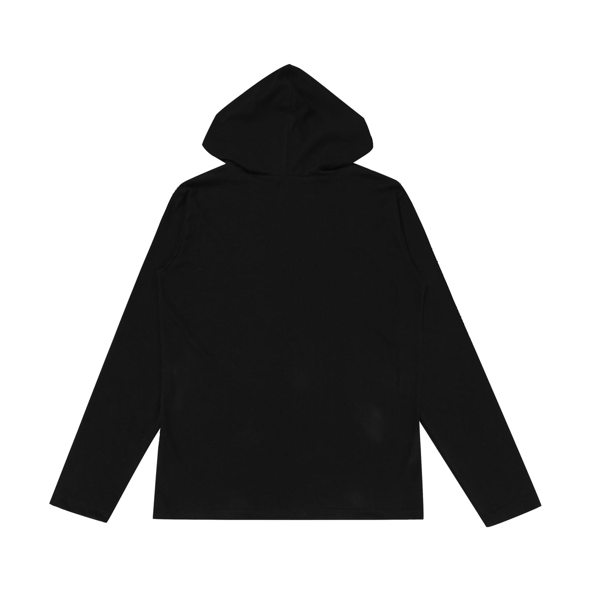 Madxmarx Gothic Logo Hooded Long Sleeve