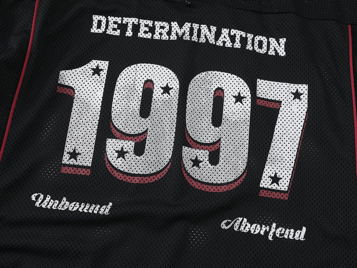 T-shirt à manches longues en mesh « 1997 Determination » de Madxmarx