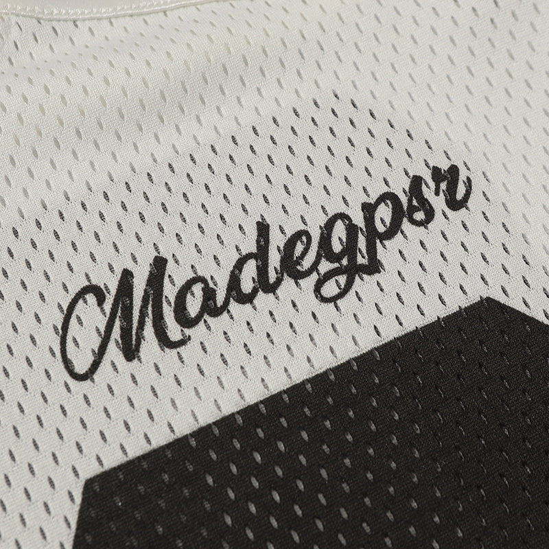 Madxmarx Mesh Panel Football Jersey Tee