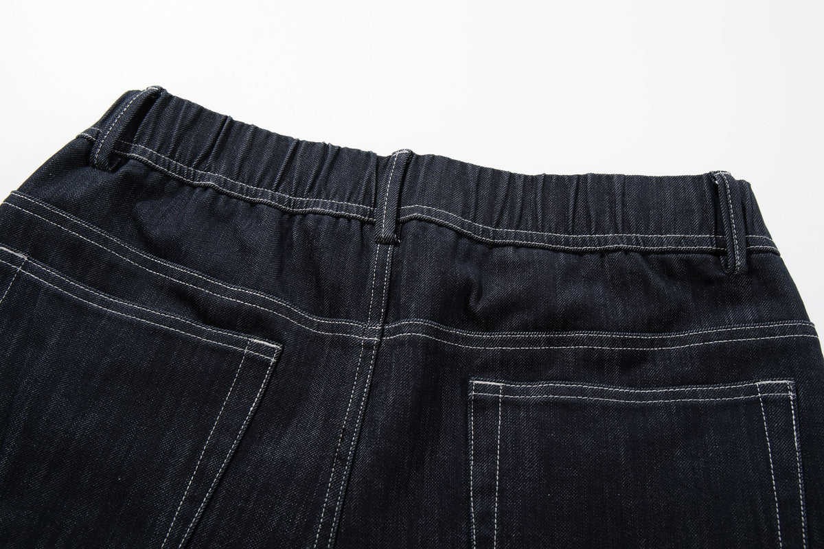Madxmarx Hybrid-Panel-Hose mit weitem Bein
