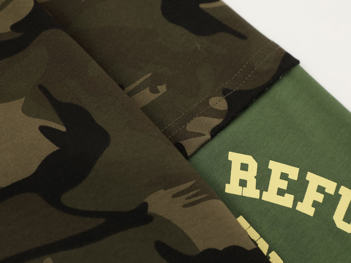 Madxmarx Layered Camo Long Sleeve Tee