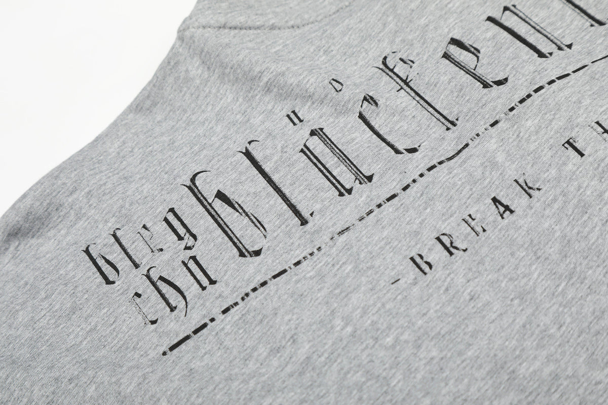 Madxmarx Graphic Henley Long Sleeve Tee