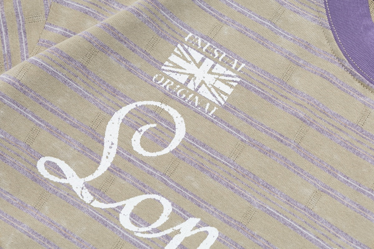 Madxmarx Vintage Striped Ringer Tee