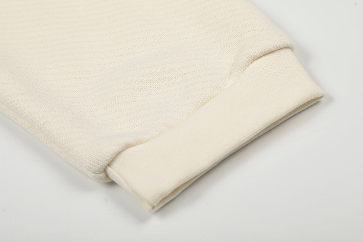 Madxmarx Graphic Textured Sweatshirt