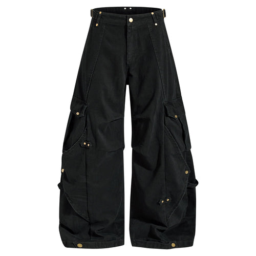Madxmarx Modular Balloon Cargo Pants - S / Black