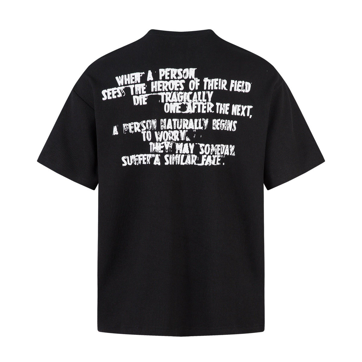 Madxmarx Zip Neck Graphic Tee