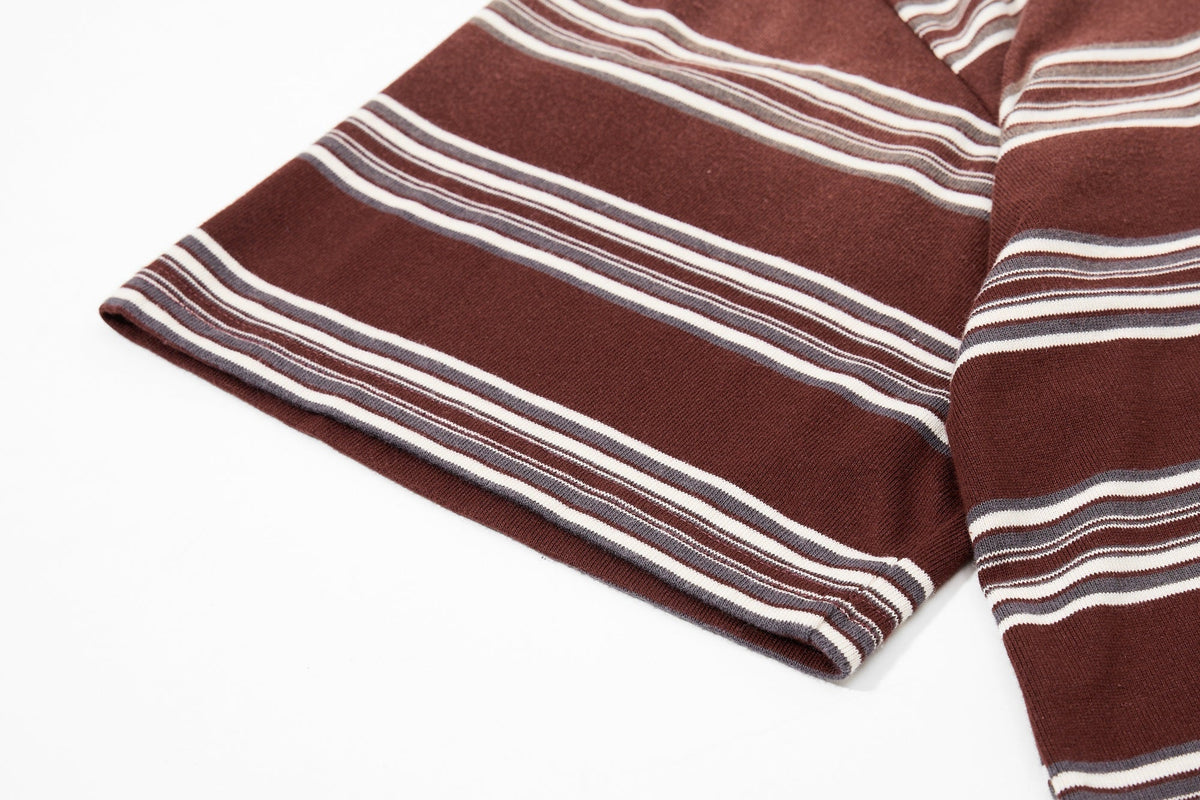 Madxmarx “Vintage Stripe Rugby Polo”