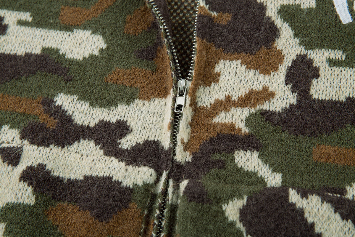 Madxmarx “07 Camo Knit Sweater”