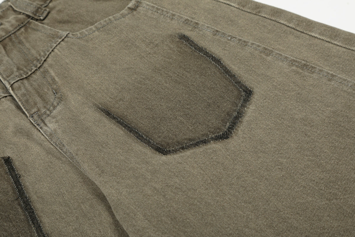 Pantalon en jean Madxmarx à coupe incurvée