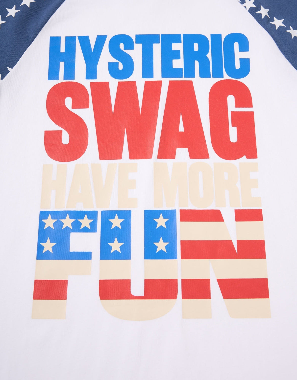 Madxmarx Hysteric Swag Star Raglan Long Sleeve Tee