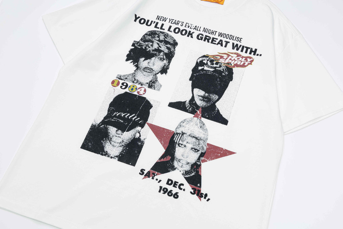 Madxmarx Retro Portrait Graphic Tee