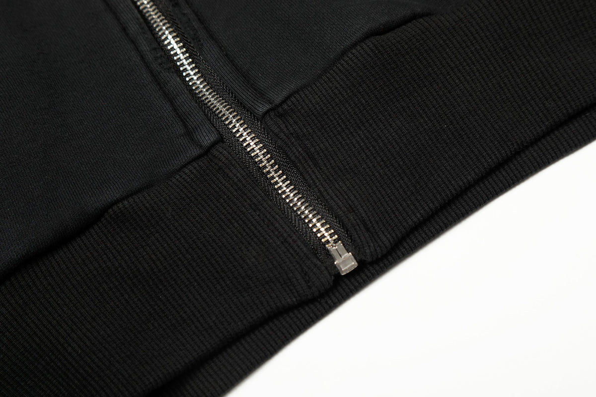 Madxmarx Gradient Graphic Zip-Up Hoodie