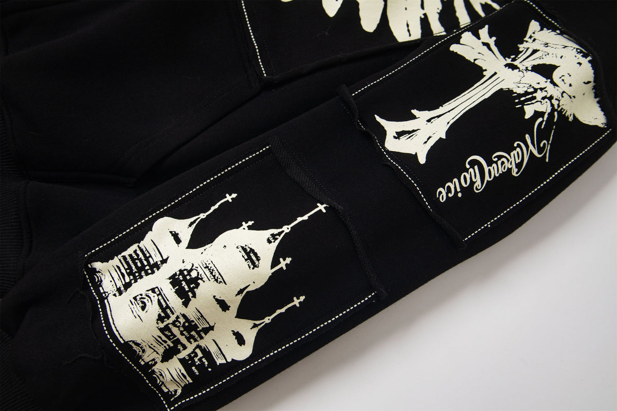 Madxmarx Graphic Zip Hoodie