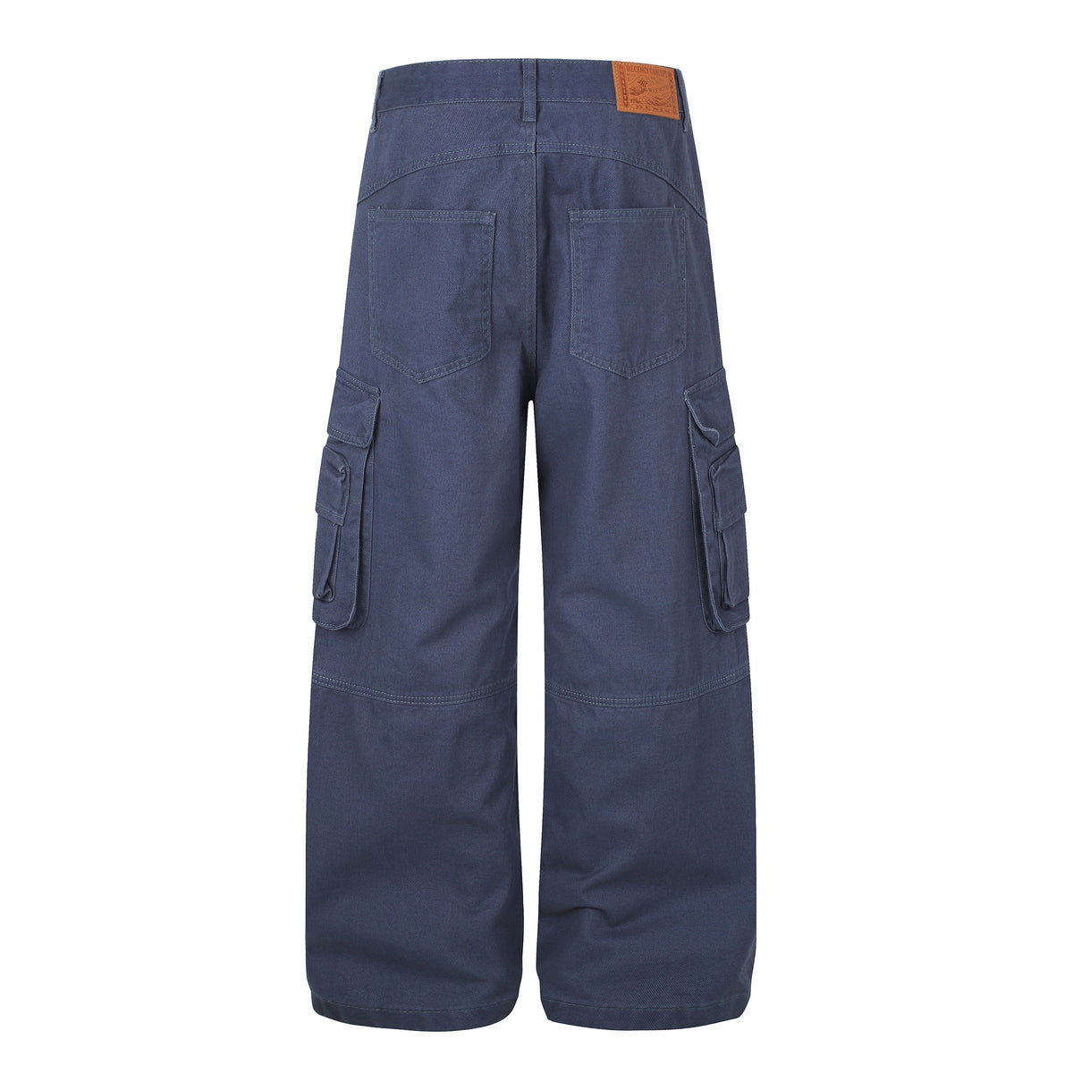 Madxmarx Washed Multi-Pocket Cargo Pants