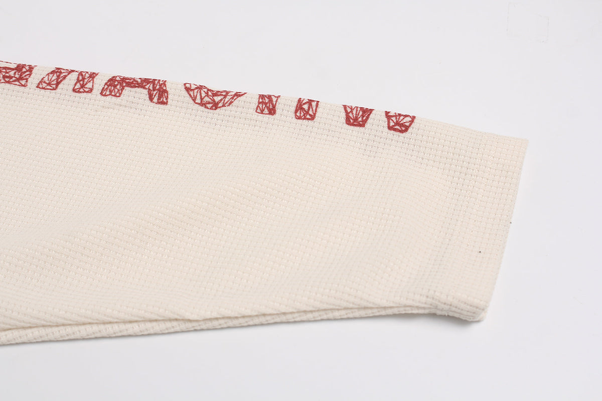 Madxmarx “COPYCAT WAR” Heavy Waffle Long Sleeve