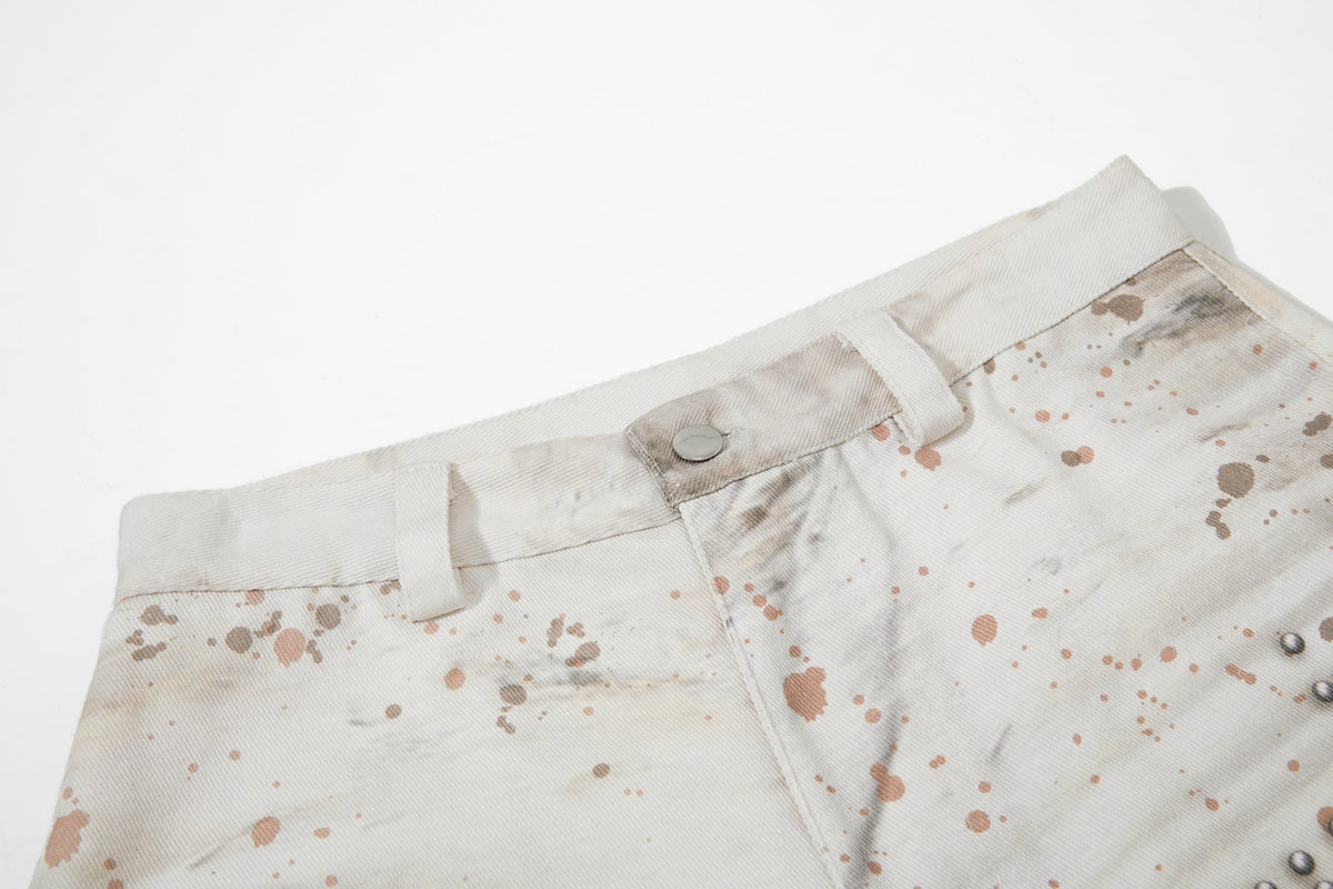 Madxmarx Vintage Angel Wing Balloon Jeans