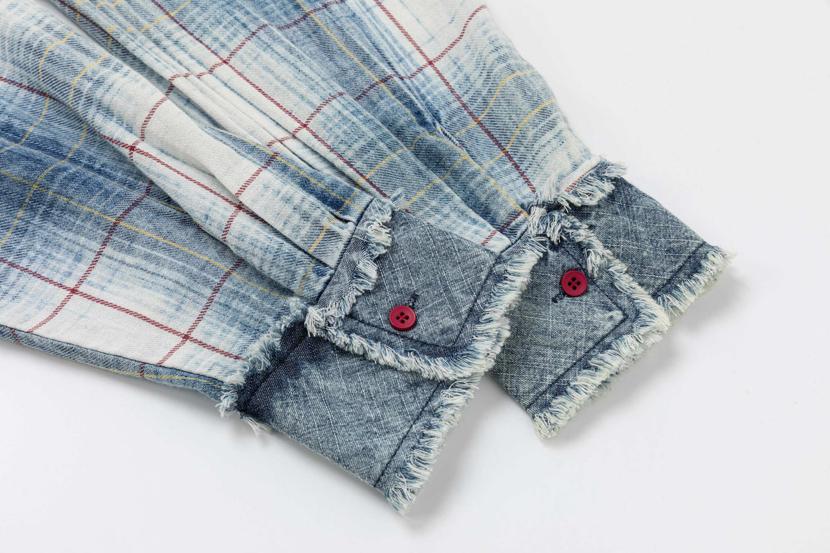 Madxmarx Vintage Plaid Flannel Shirt