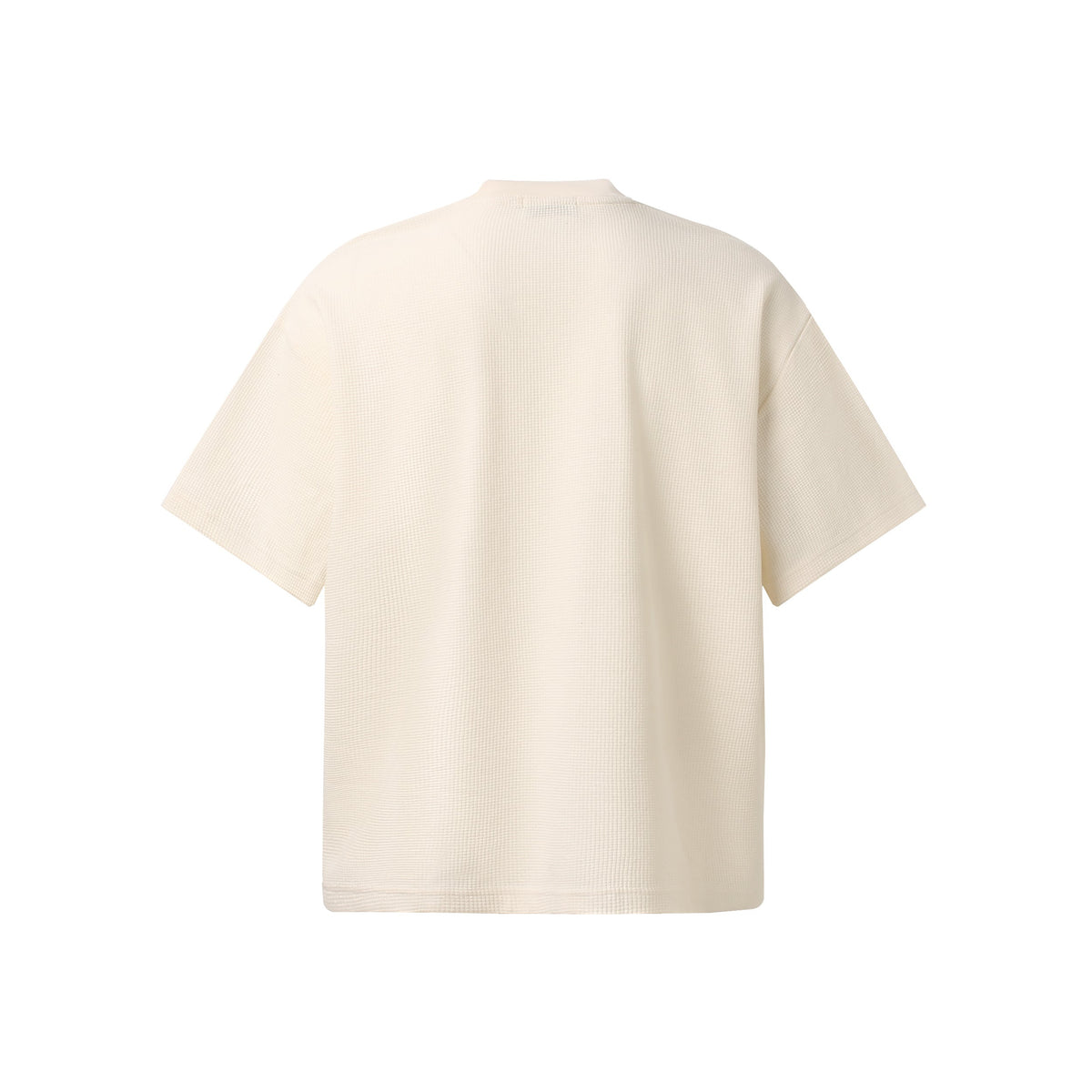 Madxmarx Vintage Newspaper Graphic Waffle Tee