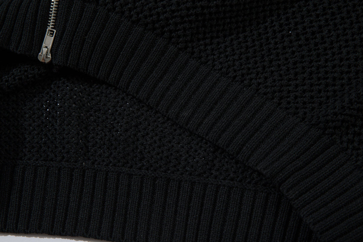 Madxmarx Mesh Knit Track Jacket