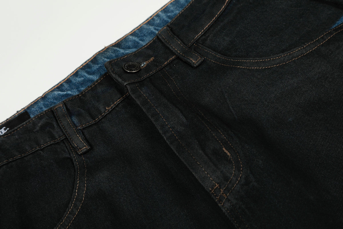 Pantalon en jean incurvé minimaliste Madxmarx