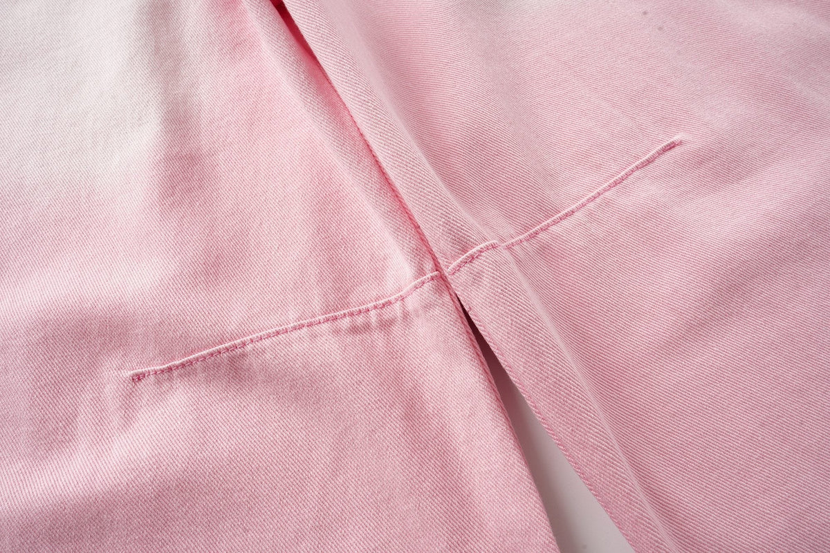 Madxmarx Weit geschnittene Jeans in verwaschenem Pink