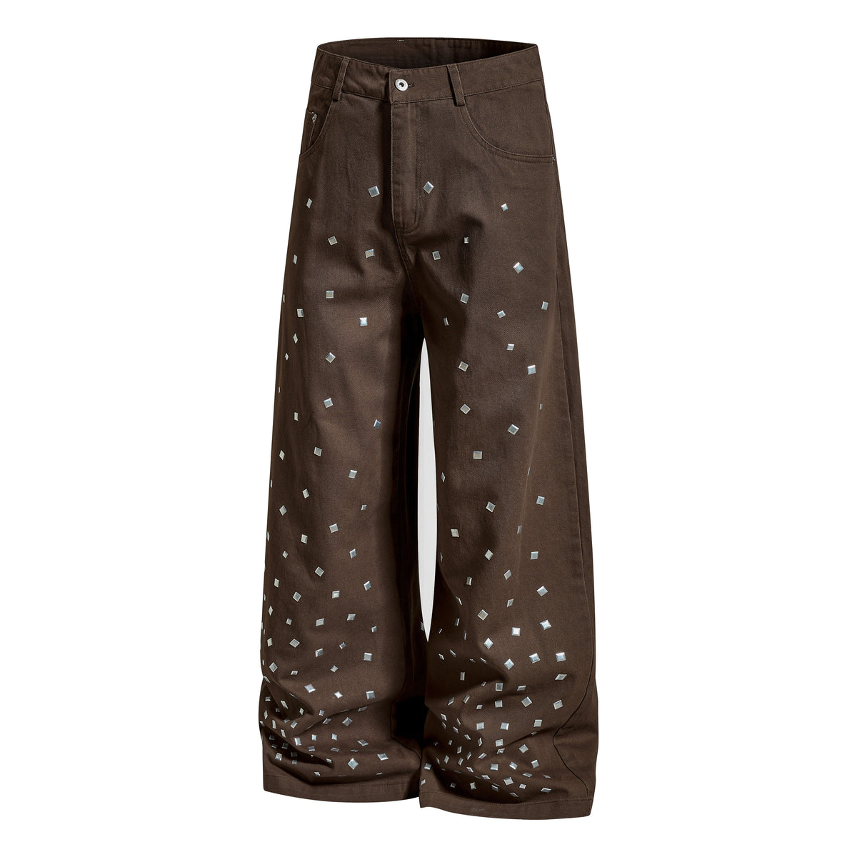 Pantalon large à détails cloutés Madxmarx